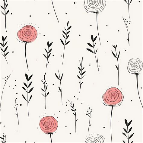 Rose pattern backgrounds wallpaper. AI | Free Photo Illustration - rawpixel