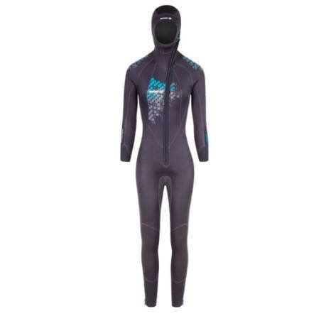 Combinaison Beuchat 7mm Alize Cagoule Femme Diveavenue