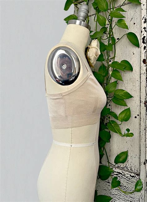 Vintage Lingerie Early S PRADA Nude Fine Silk Jersey Soft Etsy