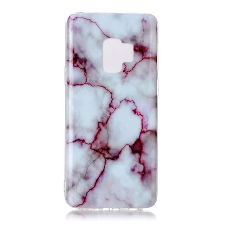 Mtk Samsung Galaxy S9 Sm G960 Tpu Marmor Purple Elgiganten Elgiganten