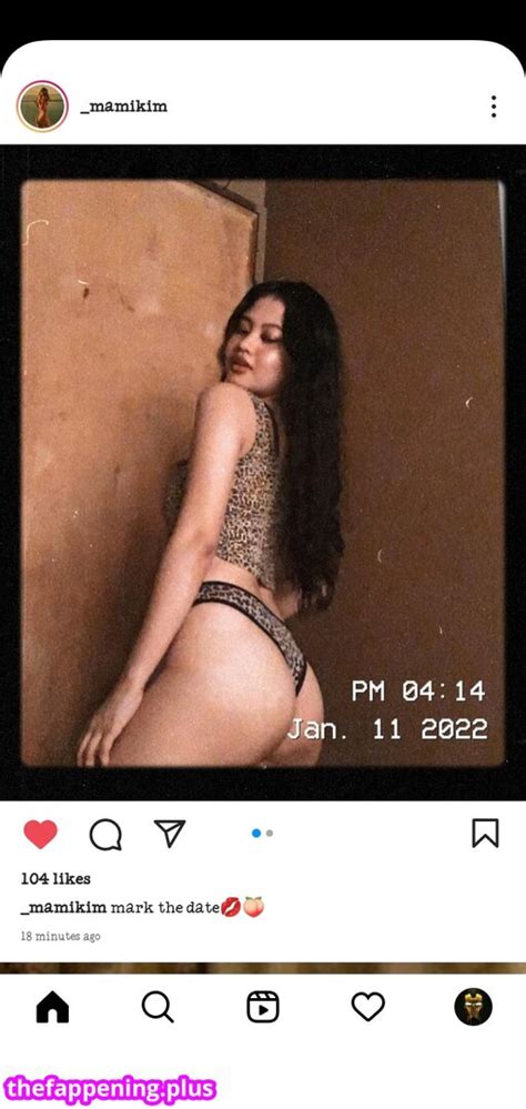 Mamikim Nude OnlyFans Photo The Fappening Plus