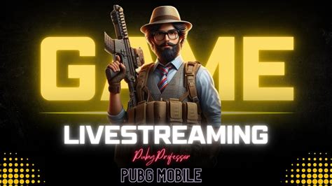 🔥live Pubg Money Heist 🎮🔥 Pubg Professor Live Stream🔥 Youtube