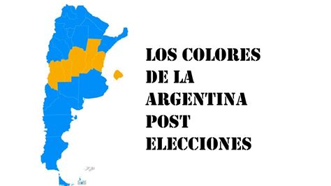 Elecciones Presidenciales 2019 Así Quedó El Mapa De La Argentina Youtube