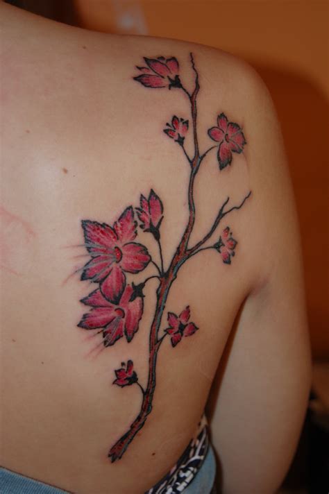 Cherry Blossom Tattoos Designs Ideas And Meaning Tattoos For You