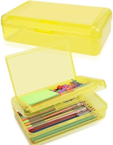 Amazon BTSKY Large Capacity Pencil Box Office Supplies Storage