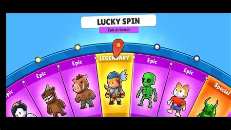 Opening Lucky Spins In Stumble Guys Youtube