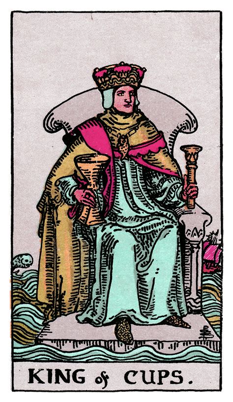 king  cups tarot card meaning page  cards