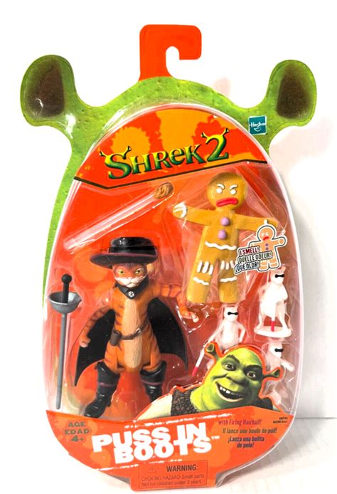 Shrek 2 PUSS in BOOTS action figure by Hasbro – Nitro Comics and ...