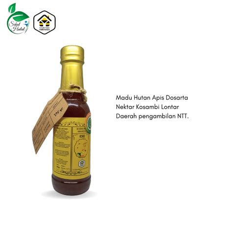 Jual Madu Murni Hutan Indonesia Gr Asli Lebah Apis Dorsata Pure