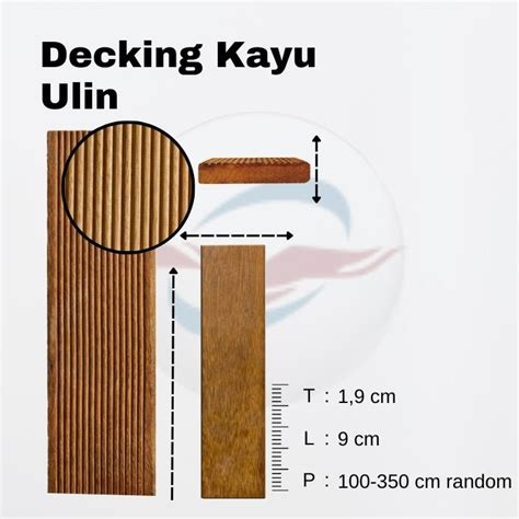 Decking Kayu Ulin Kalimantan Sulawesi Harga Murah 2024