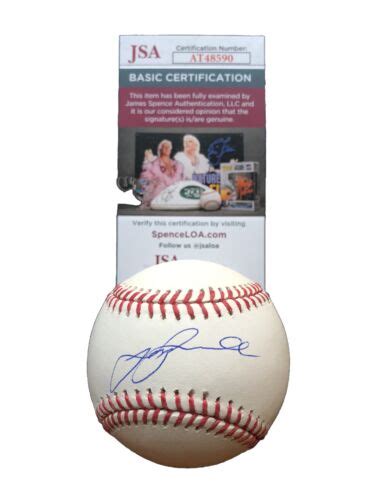 Jeff Bagwell Signed Autographed Major League Baseball Houston Astros