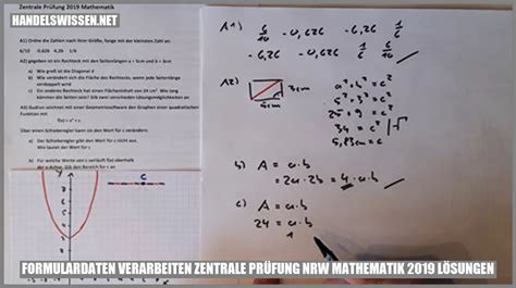 Zentrale Klausur Nrw Mathe Losungen Maximieren Sie Ihre