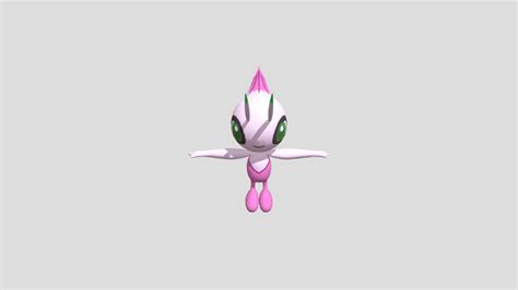 3ds Pokemon X Y 251 Celebi Shiny Download Free 3d Model By Jacktheohio Ijackprovostjr