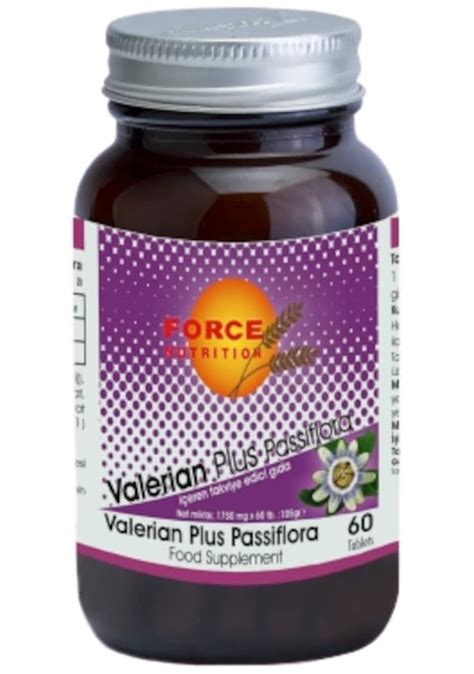 Force Nutrition Valerian Plus Passiflora 60 Tablet Fiyatları ve Özellikleri