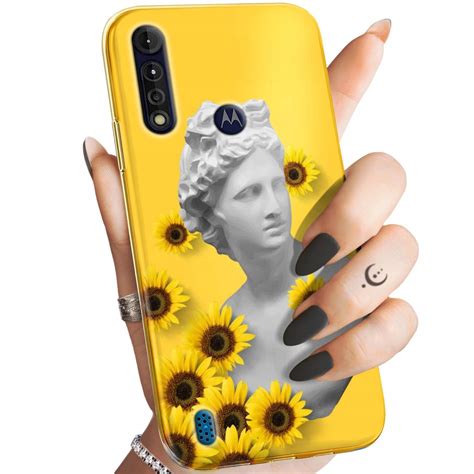 Etui Do Motorola Moto G Power Lite Wzory Te S Oneczne Yellow