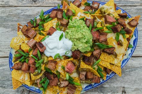 Try These Epic Loaded Loaded Beef Fajita Nachos Jess Pryles