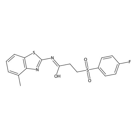 Buy Fluorophenyl Sulfonyl N Methylbenzo D Thiazol Yl