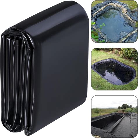 Toolifer Pond Liner Mil Ft Hdpe Pond Liners For Outdoor Ponds