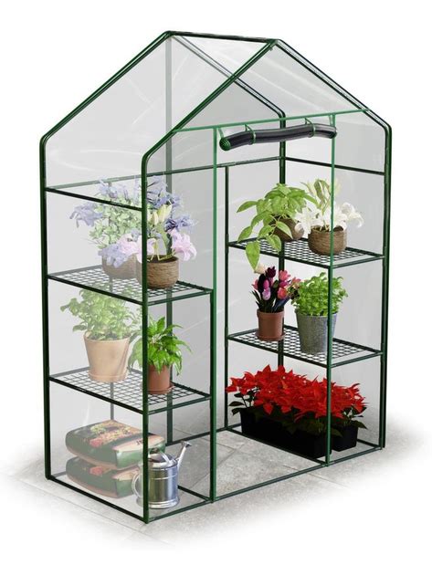 Всесезонна мини теплица с полками Plonos 140 x 70 x 195 см – фото ...