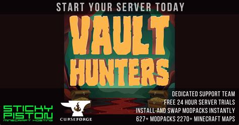 Vault Hunters 2nd Edition Server Hosting