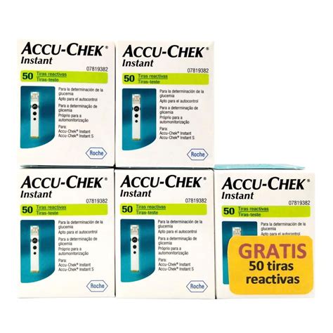 Tiras Instant Accu Chek M S Piezas Bodega Aurrera En L Nea