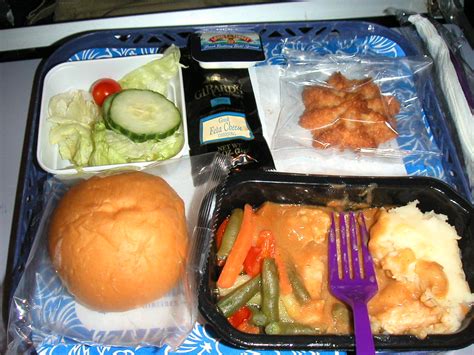 Hawaiian Airlines Meal I Was So Excited That We Actually G Flickr