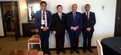 Secretary General Of ASEAN Meets With Timor Lestes Deputy Prime