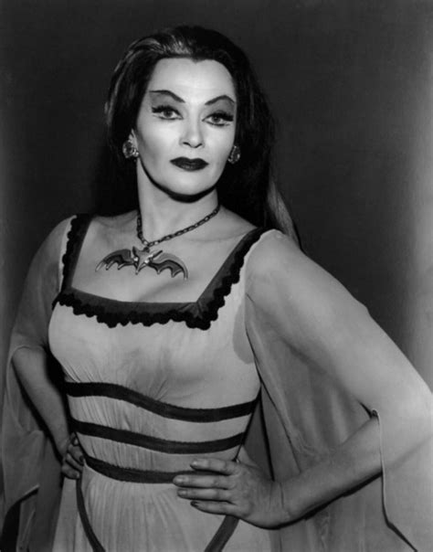 "The Munsters" Yvonne De Carlo dressed in her Lily Munster costume 1964 CBS publicity photo ...