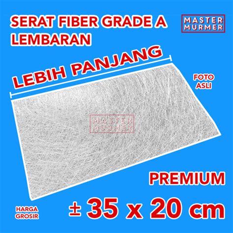 Promo Serat Fiber Glass Aquaproof Lembaran 35x20 Mat Fiberglass Kasa