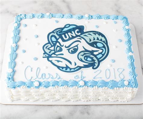 Unc Rameses Graduation Cake Cake 029 Graduation Cakes Tar Heels