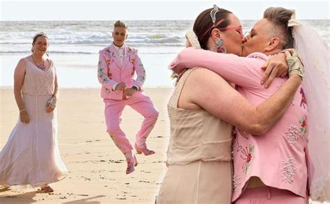 Geraldine Hickey Married Wife Cath In Backyard Lesbian Pit