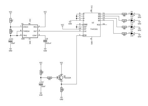 Bit Binary Counter Circuit Diagram Counters Synchronous Ci