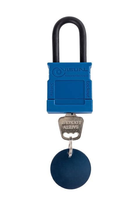 Lockout Tagout Safety Padlock Blue Visual Management