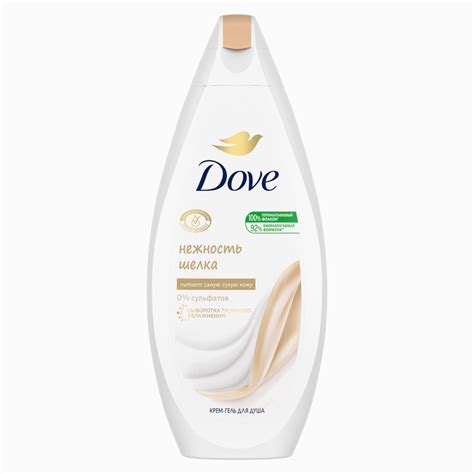 Гель для душа Dove Нежность шелка | отзывы
