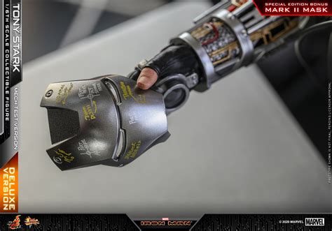 Iron Man Tony Stark Mech Test Version 1 6 Scale Figure By Hot Toys The Toyark News