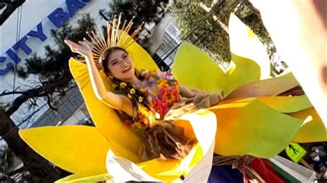 Part 1 Panagbenga Grand Float Parade Baguio City Youtube