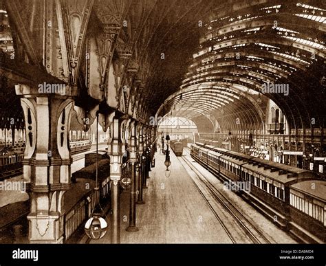 Victorian train station historical hi-res stock photography and images ...