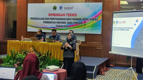 Badan Kepegawaian Daerah Provinsi Jawa Tengah Menyelenggarakan Kegiatan