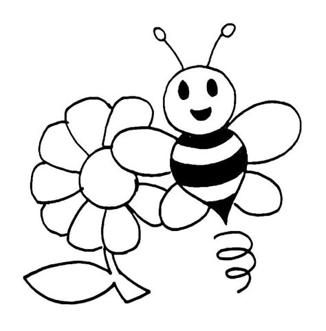 Coloriage Abeille Et Ruche T L Charger Et Imprimer Gratuit Sur