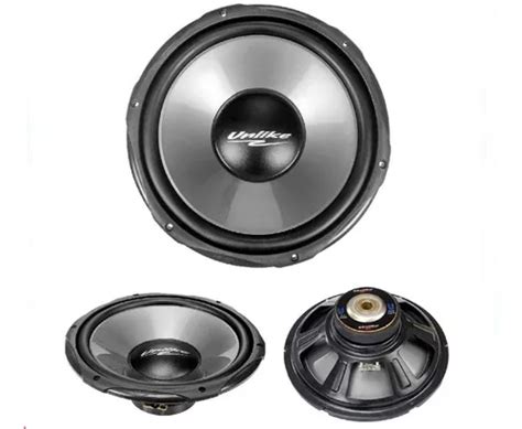 Alto Falante Subwoofer Pol Unlike Unf W Rms Ohms