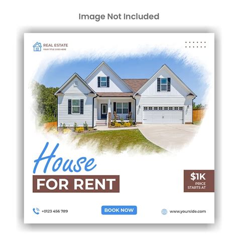 Premium Psd Home Rent Social Media Or Instagram Post Design Template