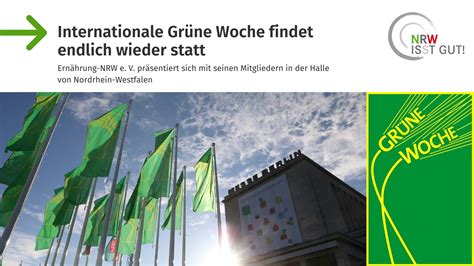 Grüne Woche 2023 findet endlich wieder statt Ernährung NRW