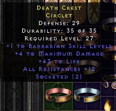 Lld Barbarian Circlet Lvl Topic D Jsp