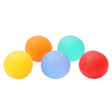 Therapy Exercise Hand Massage Ball Shape Tpr Gel Stress Hand Grip Ball Hand Grip Ball And Hand