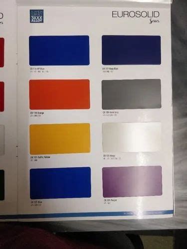 SOLID Euro Bond Aluminum Composite Panel ACP Grade 3sl Thickness 3