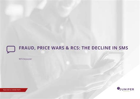 Fraud, Price Wars and RCS: The Decline in SMS