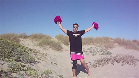 Hot Cheerleader With Sexy Cheer Routine For Sideline Star YouTube