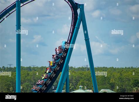 Orlando Florida June Terrific View Of People Enjoying Mako