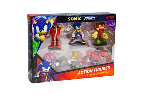 Buy Bandai Sonic Prime Action Figures Pack Set Cm Sonic The