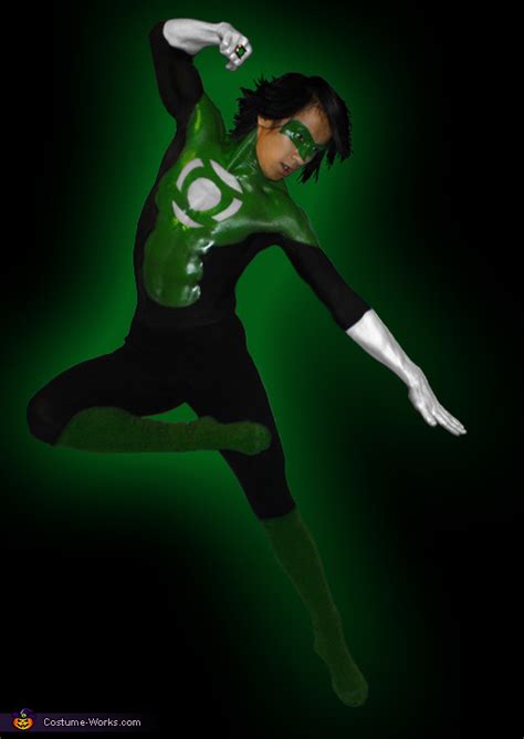 Homemade Green Lantern Costume